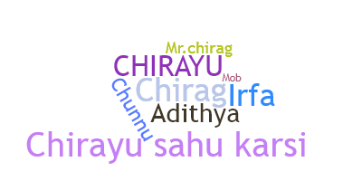 별명 - Chirayu