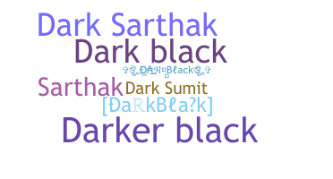 별명 - DarkBlack