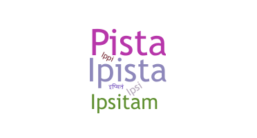 별명 - Ipsita