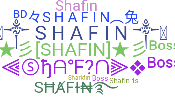 별명 - shafin