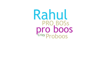 별명 - ProBoos