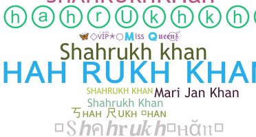 별명 - ShahrukhKhan
