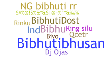 별명 - Bibhuti