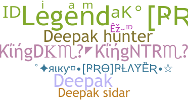 별명 - Deepaksidar