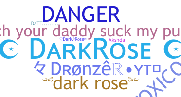 별명 - DarkRose