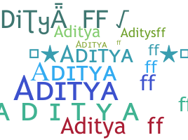 별명 - Adityaff