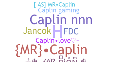 별명 - Caplin