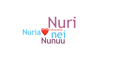 별명 - nuria