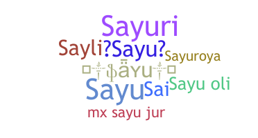 별명 - Sayu