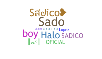 별명 - Sadico