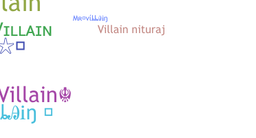 별명 - Mrvillain