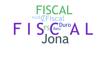 별명 - Fiscal