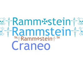 별명 - rammstein