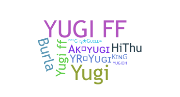 별명 - yugi
