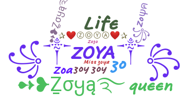 별명 - Zoya