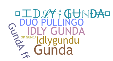 별명 - IdlyGunda