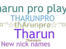 별명 - THARUNpro