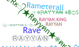 별명 - Rayyan