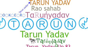 별명 - Tarunyadav