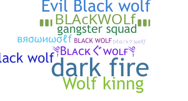 별명 - Blackwolf