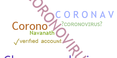 별명 - Coronovirus