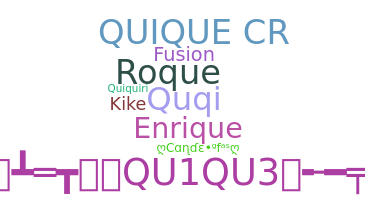 별명 - Quique