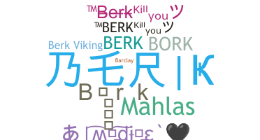 별명 - Berk