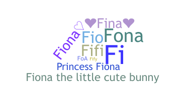 별명 - Fiona