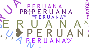 별명 - peruana