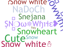 별명 - Snowwhite