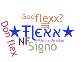 별명 - flexx