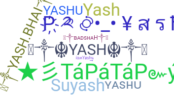 별명 - Yashu