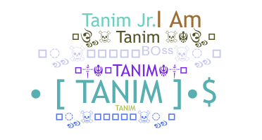 별명 - Tanim