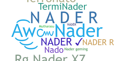 별명 - Nader