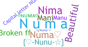 별명 - Numa