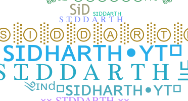 별명 - Siddarth
