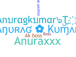 별명 - Anuragkumar