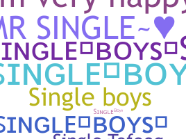 별명 - singleboys