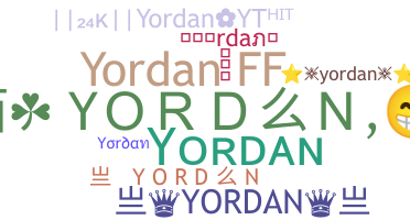 별명 - Yordan