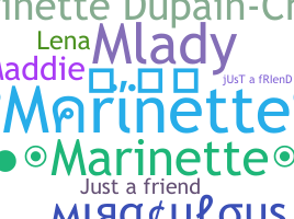 별명 - Marinette