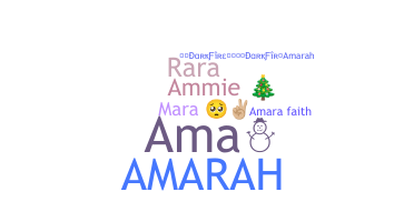 별명 - Amarah