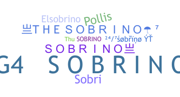 별명 - Sobrino