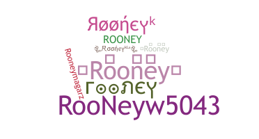 별명 - Rooney
