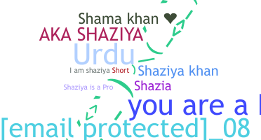 별명 - Shaziya