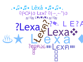 별명 - lexa3d