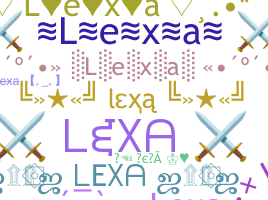 별명 - lexa1pro