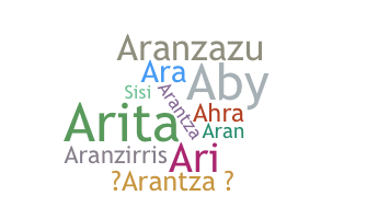 별명 - arantza