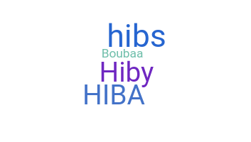 별명 - Hiba
