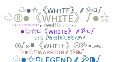 별명 - WHITE666