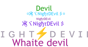 별명 - Nightdevil